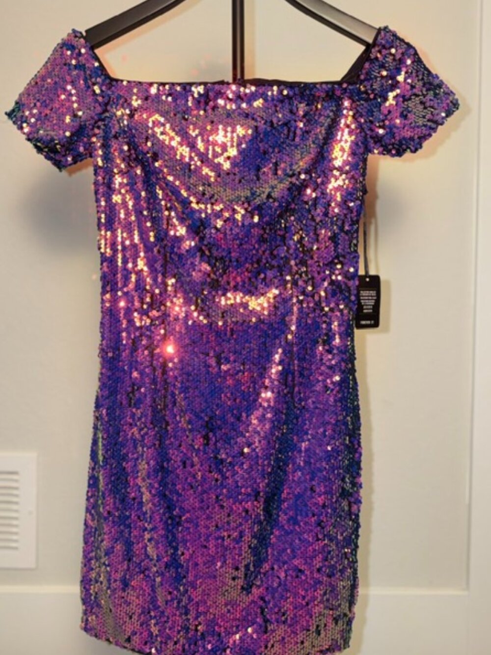 Forever 21 Contemporary Multicolor Sequin Mini Dress – Size Small
